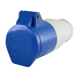 Розетка переносная 223, 2Р+РЕ, 32А, 230В, IP44