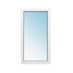 Окно металлопластиковое, глухое (900х600 мм)