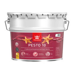 Краска алкидная Tikkurila/Tikkivala Euro Pesto 10 A матовая (9 л)