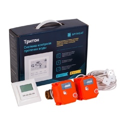 Система контроля протечки воды 3/4" (контроллер, 2 крана, 4 датчика)