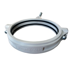 Хомут пластиковый для шумопоглощения канализационных труб d=50 мм