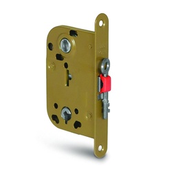 Полотно дверное OLOVI Каспиан эмаль Белая М9 глухое с притвором с замком