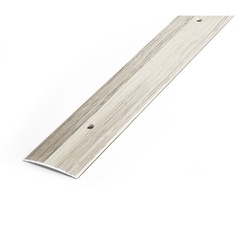 Порог стыкоперекрывающий Лука, клен беленный (1,35 м х 37 мм)