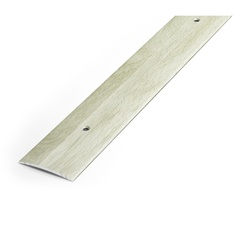 Порог стыкоперекрывающий Лука, дуб выбеленный (1,35 м х 37 мм)
