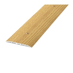 Порог стыкоперекрывающий Лука ПС 07-01-900-082, дуб светлый (0,9 м х 60 мм)