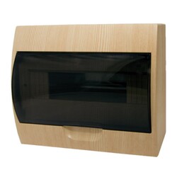 Щит распределительный навесной ЩРН-П-12, IP41, светлое дерево