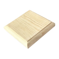 Крышка для столба, сорт Экстра, хвоя, 120х120 мм