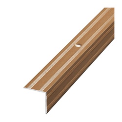 Порог угловой Лука ПУ 05-1350-083, бук (1,35 м х 20 мм х 20 мм)