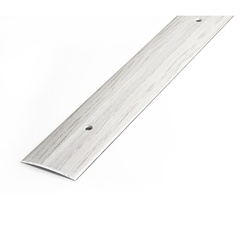 Порог стыкоперекрывающий Лука, дуб арктик (0,9 м х 37 мм)