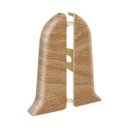 Заглушка Ideal Классик, дуб коньячный, 55 мм (20 шт, левые и правые)