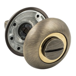 Завертка WC дверная для финского замка SCHLOSS 82011 бронза 50 мм (5/100)