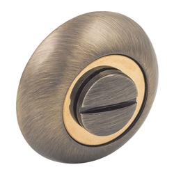 Завертка WC дверная для финского замка SCHLOSS 82011 бронза 50 мм (5/100)