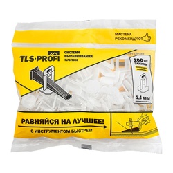 Зажим СВП TLS-Profi 1,4 мм (100 шт.)
