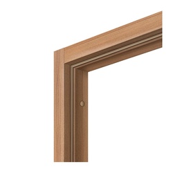 Брус коробочный Olovi, экошпон, с уплотнителем, дуб золотистый, б/ф (28х70х2050 мм)