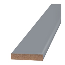 Наличник Olovi, 70х8 мм, крашеный, серый RAL 7040