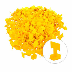 Зажим СВП (флажок) Biber 88634 1 мм (500 шт.)