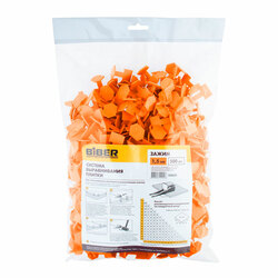 Зажим СВП (флажок) Biber 55635 1,5 мм (500 шт.)