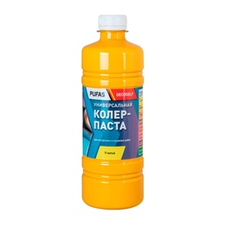 Паста колеровочная универсальная Pufas 01 желтая (0,45 л)