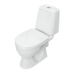 Унитаз-компакт Sanita Идеал комфорт, косой выпуск, 610x335x775 мм