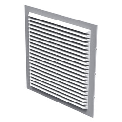 Решетка Наш Вент 192х192 мм МВ 150-1с, с москит. сеткой