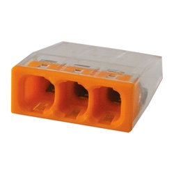 Клемма 2273-232 с пастой, 3 провода 1,0-2,5 мм2 (180 шт.)