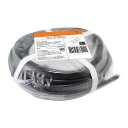 Кабель ВВГ-Пнг(А)-LS 3х2,5мм2, черный (бухта-5 п.м.) ГОСТ 31996-2012