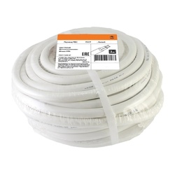 Провод ПВС 2х0,75 мм², белый (бухта-20 п.м.) ГОСТ 7399-97