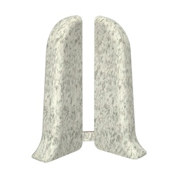 Заглушка левая и правая Ideal Классик, камешки, 55 мм (20 шт)