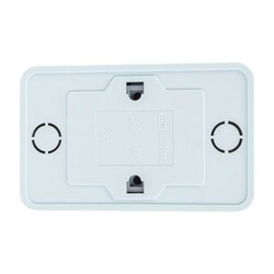 Розетка о/у Ладога SQ1801-0017, 2 гнезда, б/з, белая